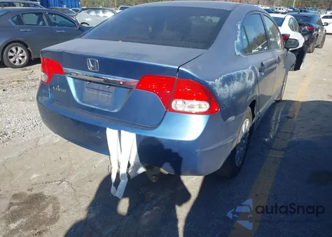 2009 Honda Civic Vp from USA, damaged, VIN 2HGFA16389H519614